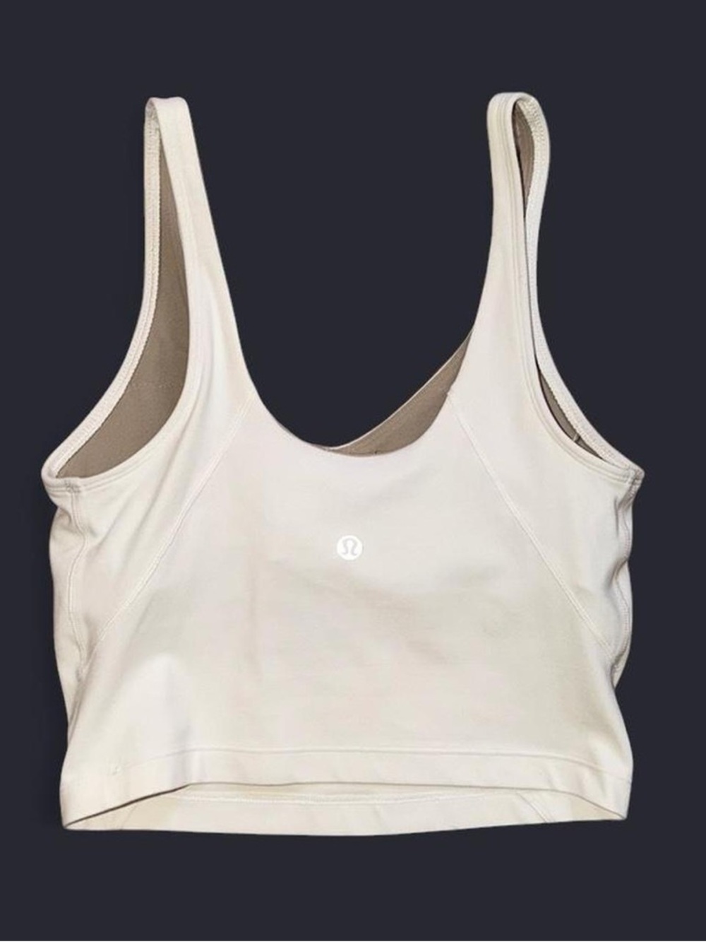 lululemon athletica Light Cream Scoop Sports Bra